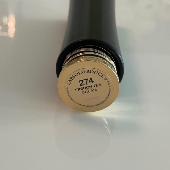 Lancôme L’Absolu Rouge lipstick 274 French tea cream , NWT , fresh - Picture 2 of 2